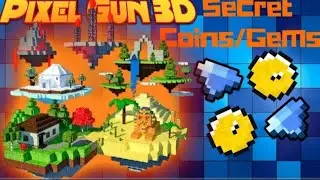 Pixel Gun 3D - All Secret Coins and Gems Location in campaign ( World 2 )