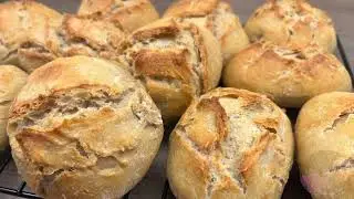 Bread Rolls with Yogurt and Oatmeal Recipe