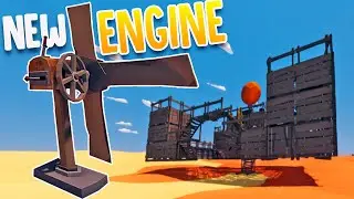 Exploring The Desert In My Hot Air Balloon Castle - New Engine & Desert Biomes - Desert Skies