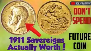 Rarest 1911 Gold Sovereign ||  What's the REAL Value of a 1911 George V Proof Half Sovereign Coin!