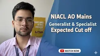 NIACL AO Mains Expected Cut off 2025