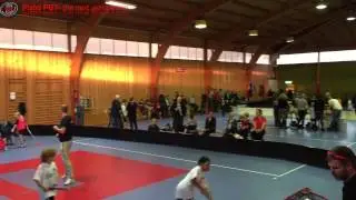 Mycket folk i hallen Tr&auml;ningsmatch vs Lind&aring;s Waves - Pixbo P07