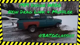 Dodge W100 1989 года: рулевая тяга и новый глушитель. Эпизод 11.