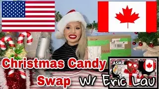 AMERICAN AND CANADIAN SWAP CHRISTMAS SNACKS🎄