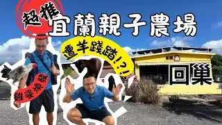 在農場遭羊踐踏!?!滿手鸚鵡!!雞姿煥發~~~環境超棒的回巢農場#宜蘭 #親子農場 #家庭旅遊 #國內旅遊