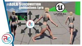 Tutorial MetaHumam - Unreal Engine 5 Sistem Locomotion  ( Lyra ) Andar e Correr #part5
