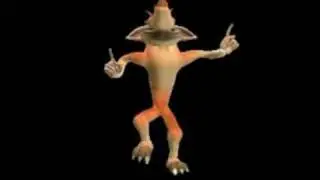 Crash Bandicoot Boogies on Spore