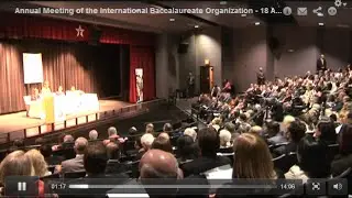 Aga Khan Delivers Peterson Lecture at Annual Meeting of IB Organization | 2008