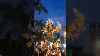 Khetwadi Chi Aai Aagman 2025 #balancingart #devi #navratri #navratrifestival #maa #durga #shorts