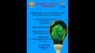EEE ASSOCIATION INAUGURATION