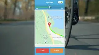 Bike Ride Tracker for Android - EN w/point - Teaser
