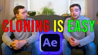 How to CLONE YOURSELF in under 5 minutes! | After Effects Tutorial
