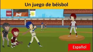 A Baseball Game, a short story in Spanish with English subtitles to help you learn Spanish!