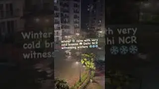 Winter Rain Delhi NCR