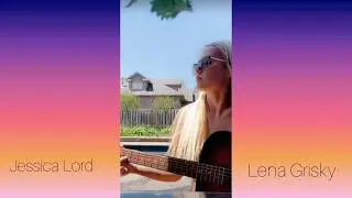Jessica Lord and Eubha Akilade (Lena Grisky and Ines) Tik Tok videos