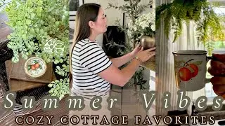 Cottage Summer Favorites | Cozy Home Decor, Thrifted Finds & Seasonal Must-Haves
