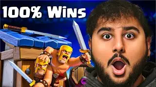 I Got a 100% WIN Rate with the WORST Card in Clash Royale