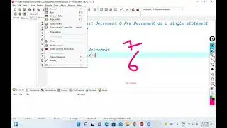 24. Write a C program to demonstrate Decrement operator as a single statement | Practical Exam 2