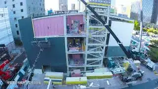 A Korean  Hospital made by BROAD B-Core Slabs