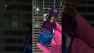 What a big difference a logo can make🩷 #SmallBusiness #Perfume #youtubeshorts