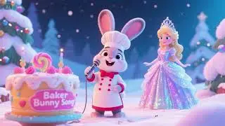 🍰 Baker Bunny Song | Hop into Baking Fun! 🐰🎶