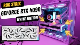 ASUS ROG STRIX GeForce RTX 4090 WHITE OC Edition Unboxing
