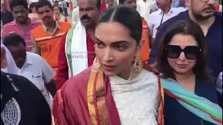 Actress Deepika Padukone Tirumala trip complete video
