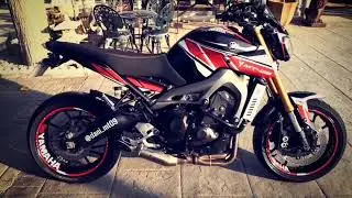 YAMAHA MT09 DECALS BY GPVINYLS