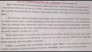 Autobiography of a brook #grammar #ytshorts #yt #learn #write #viral #study #letslearn #shorts