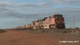 Big toots from BHP Iron Ore Train