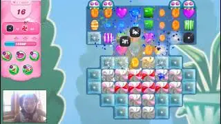 Candy Crush Saga Level 5327 - Sugar Stars, 23 Moves Completed, No Boosters