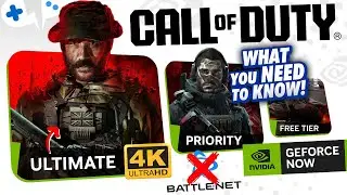CALL of DUTY на GeForce NOW на ВСЕХ уровнях | Что вам НУЖНО ЗНАТЬ!