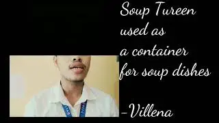 Chinaware and Hollowware by; Chino William Villena section 2-B