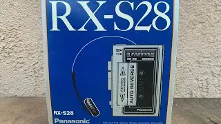 Panasonic RX-S28 Walkman belt replacement (part 4)