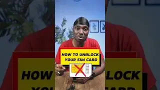 How to Unlock Your Blocked SIM Card#techmongertv #shorts #unlock #blockedsim #unblock