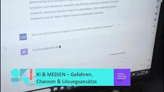 KI im Journalismus - Chancen, Gefahren und L&ouml;sungsans&auml;tze? I OK TV Mainz