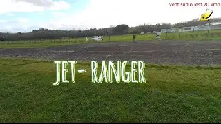 vole jet ranger ,avec le vent toujours ce vent 😅#rchobbies #rc #helicopter 