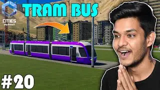 New Tram Transport System In The City | Cities Skylines 2