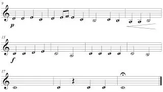 Ode to Joy - Clarinet play along