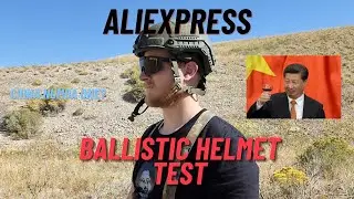 Тест баллистического шлема Aliexpress/temu/wish.com
