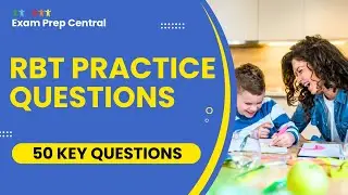RBT Exam Practice Questions - Registered Behavior Technician Test Prep (50 Key Questions)