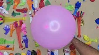 Oddly Satisfying ASMR | Colorful Balloon Completion & Popping