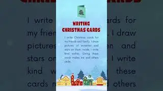Writing Christmas Cards 🖊️🎄 Learn English Through Stories