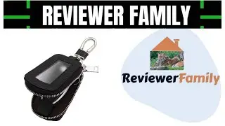 Yuoyar Premium Leather Key Fob Case - Universal Car Key Holder