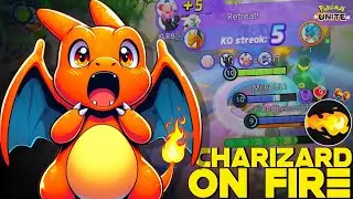 BUFFED CHARIZARD BECOMES UNSTOPPABLE WITH DOUBLE STACK BUILD 😎 | POKEMON UNITE