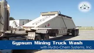 Gypsum Mining Truck Wash | Undercarriage Wash | Brushless Clean