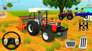 Modern Tractor Farming Driving Simulator 3D - New Tractor Games - Android Gameplay