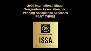 Part Three, Finale 2020 ISSA Awards Worldwide Acceptance Speeches