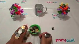Place Coins on hand with back side of Spoon बहुत ही Funny Game for kitty party 🥳/ punctuality game