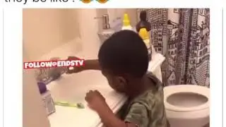 I was just washing my hands